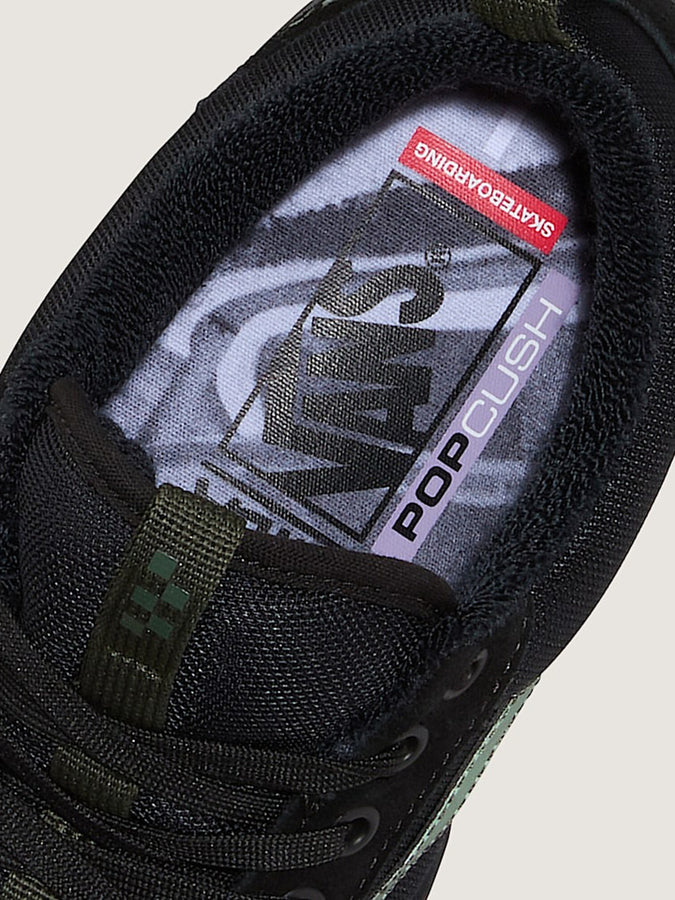 Vans x Atiba Skate Old Skool 36+ Black/Dark Green Shoes Holiday 2025 | ATIBA BLACK/DARK GREEN (NLX)