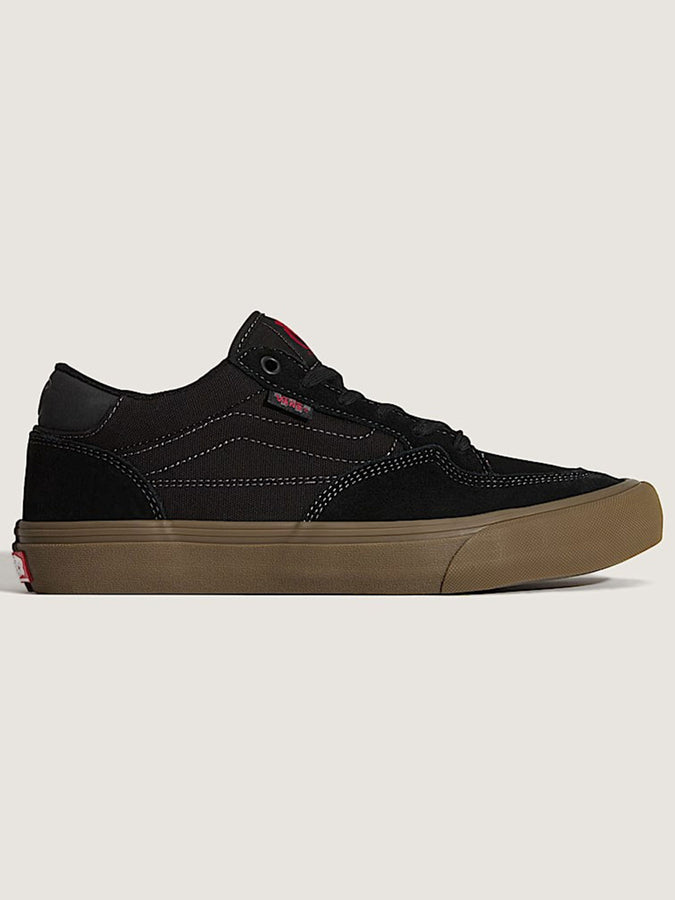 Vans Skate Rowan Black/Dark Gum Shoes Fall 2025 | BLACK/DARK GUM (39L)