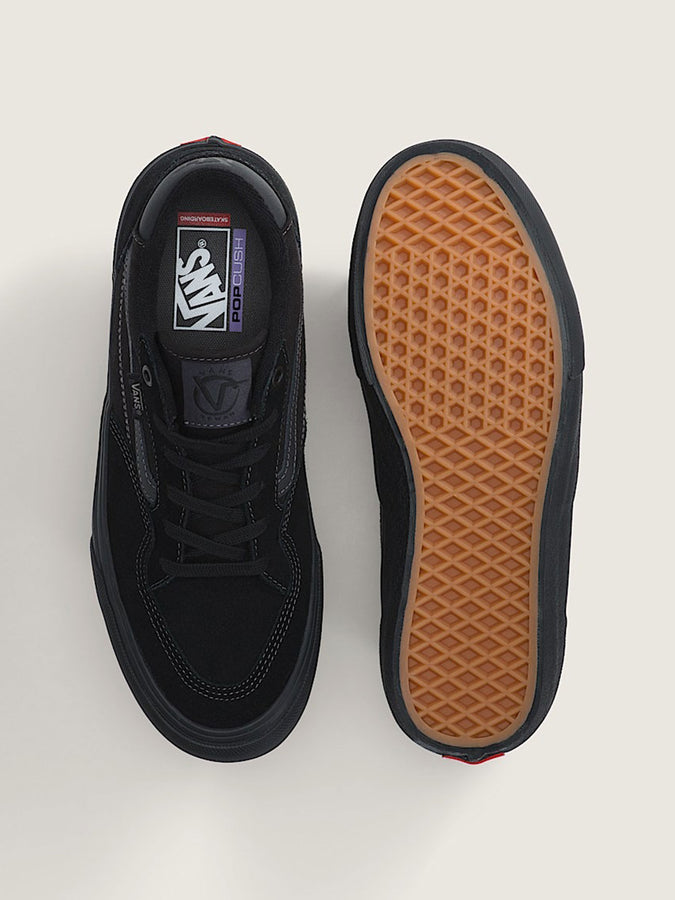 Vans Skate Rowan Contrast Black/Grey Shoes Spring 2026 | CONTRAST BLACK/GREY (N42)