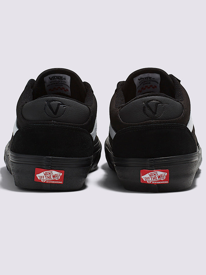 Vans Skate Rowan Black/Black/White Shoes Automne 2025 | BLACK/BLACK/WHITE (B8C)