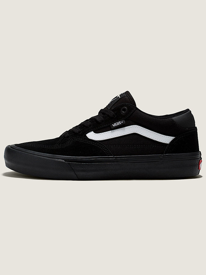 Vans Skate Rowan Black/Black/White Shoes Automne 2025 | BLACK/BLACK/WHITE (B8C)