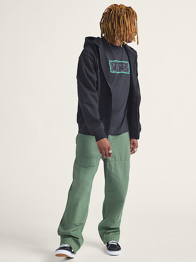 Vans x Atiba Skate Zip Hoodie automne 2025 | BLACK (BLK)