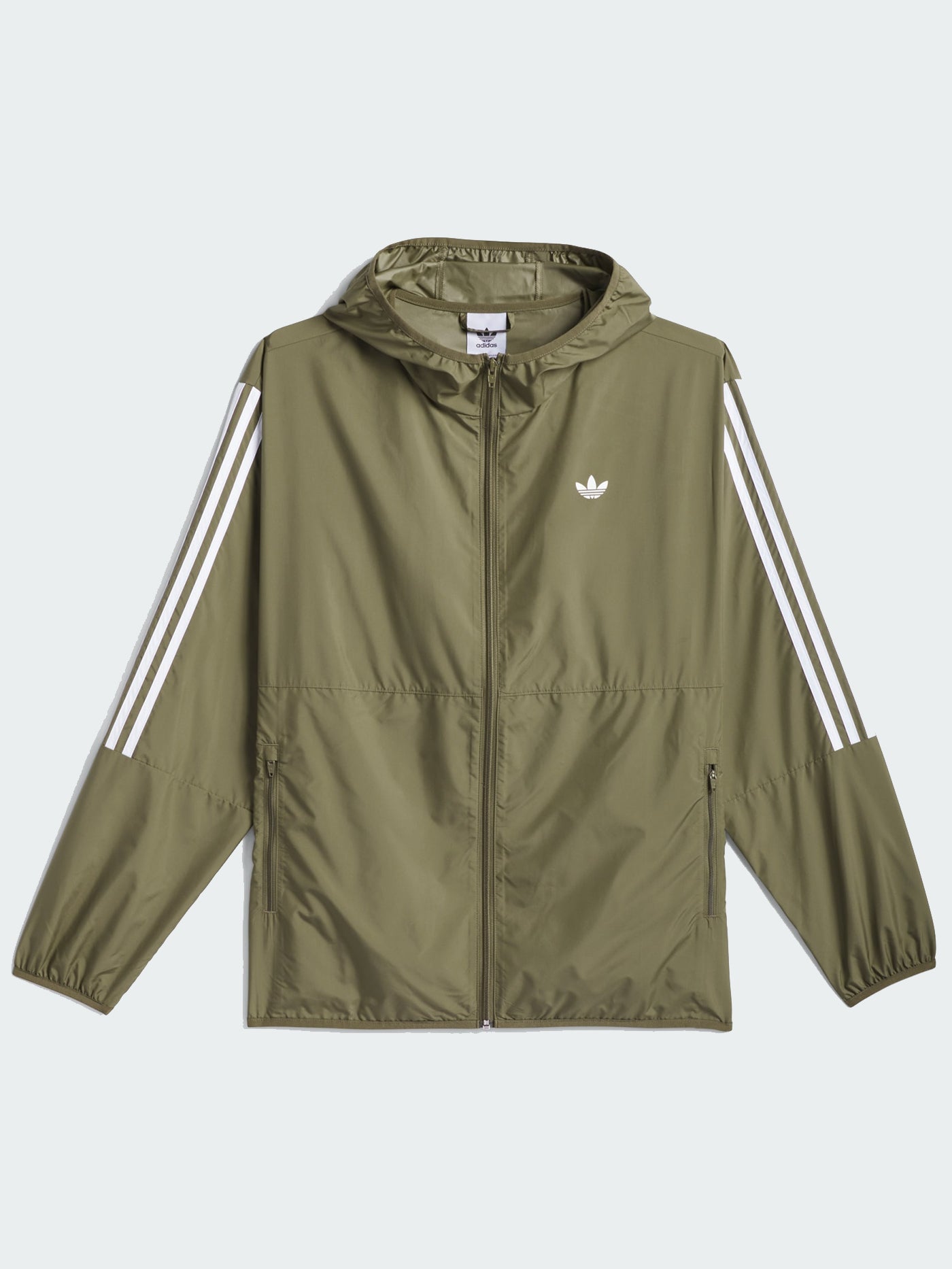 Adidas Windbreaker Olive Strata/White Jacket Spring 2025