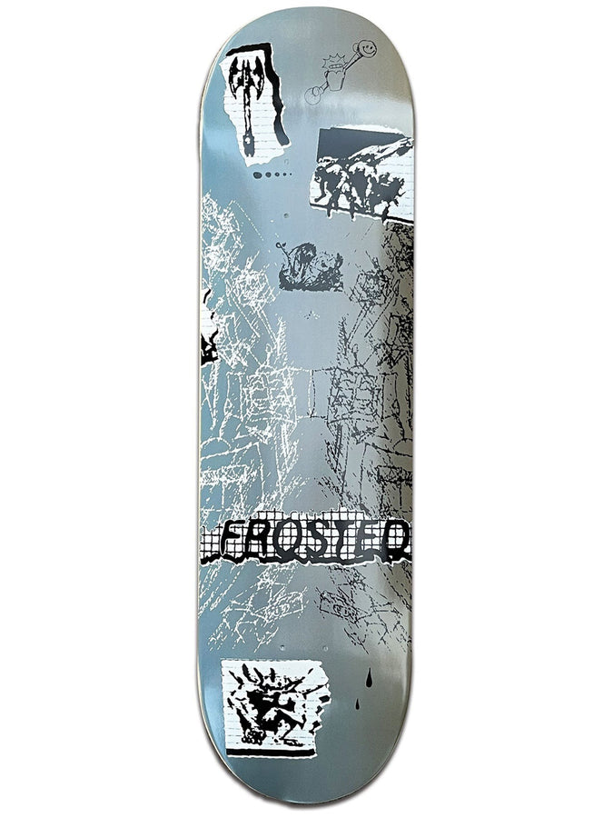 Frosted Skateboards Sketchbook Two Skateboard Deck | GREY