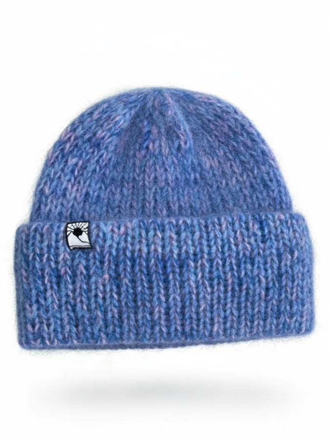 Notice The Reckless Sky Bloom Mohair Beanie | BLUE
