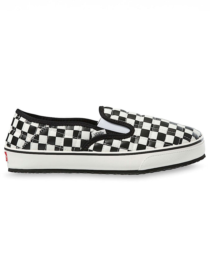 Vans Mte Slip-Er 2 Checkerboard Black/Classic White Shoes Fall 2025 | CHCKRBRD BLACK/CLSC WHIT (IB8)