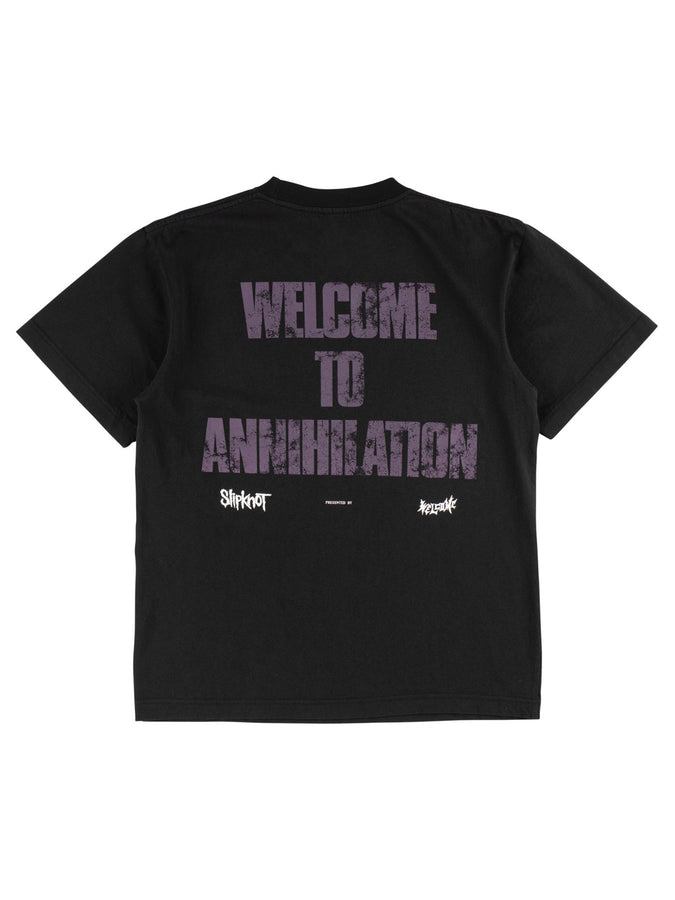 Welcome x Slipknot Annihilation T-Shirt Spring 2026 | BLACK