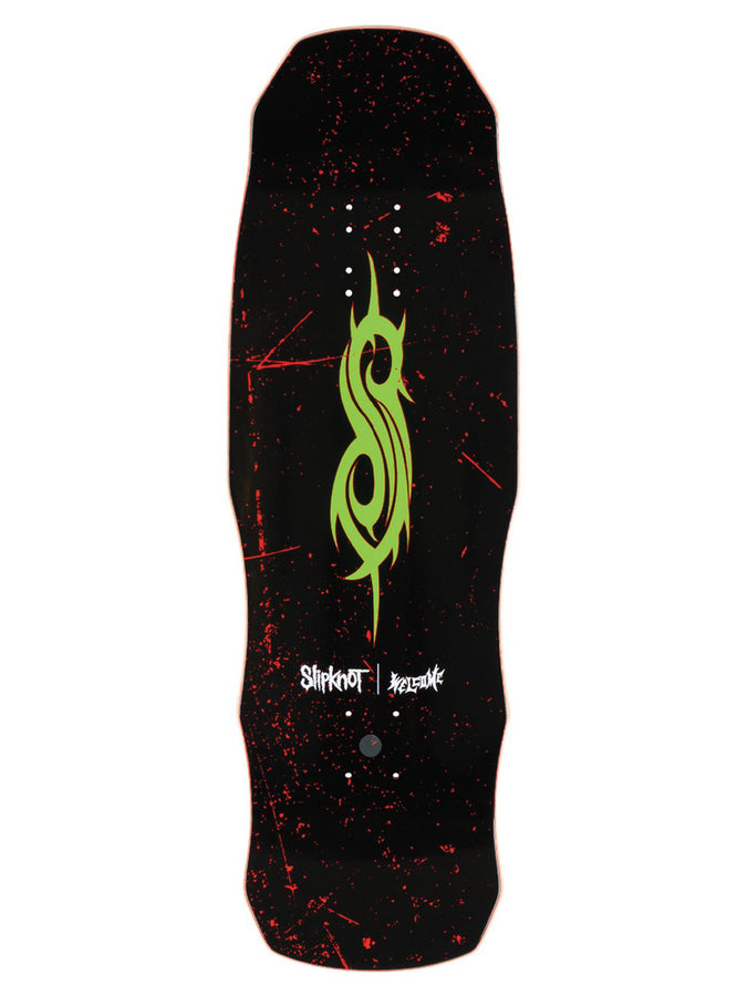 Welcome x Slipknot Dark Lord Spit It Out 9.75’’ Skateboard Deck | BLACK/RED