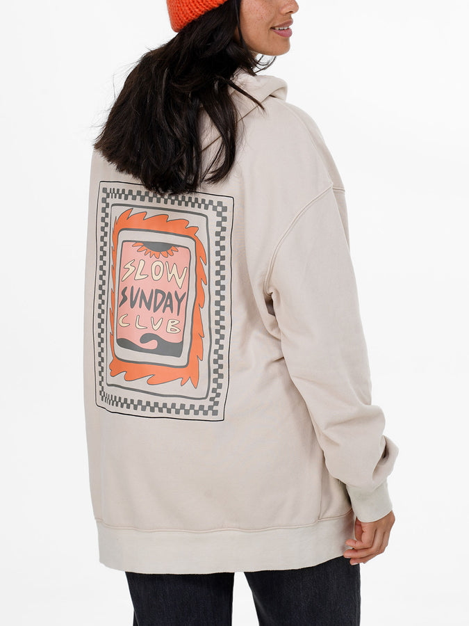 Notice The Reckless Slow Sunday Club Hoodie Fall 2025 | BEIGE