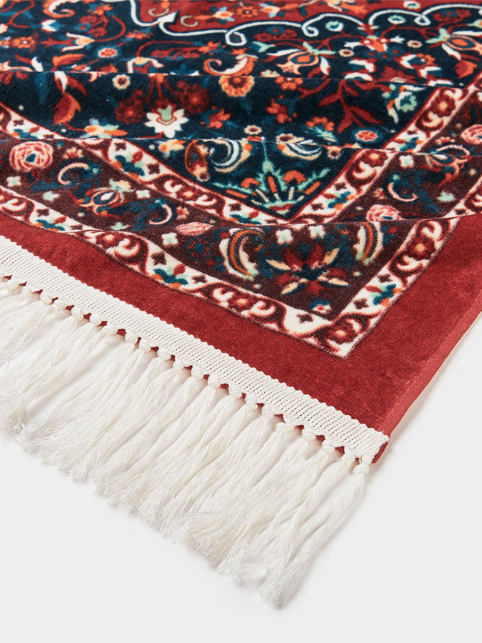 Slowtide Haven Burgundy Beach Towel Spring 2026 |BURGUNDY