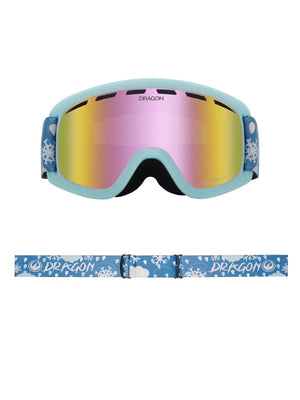 Dragon Lil D 2 Snow Dance/LL Pink Ion Goggle