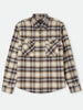 Brixton Bowery Flannel Long Sleeve Buttondown Shirt Fall 2026
