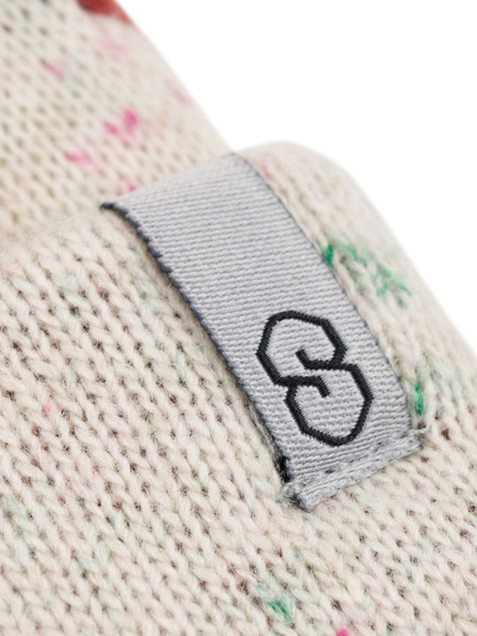 Souvenir Speckled Cuff Beanie | MARSHMALLOW