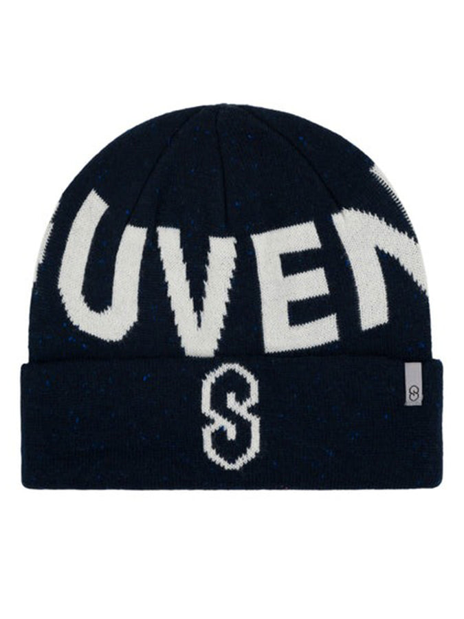 Souvenir Speckled Cuff Beanie | NAVY
