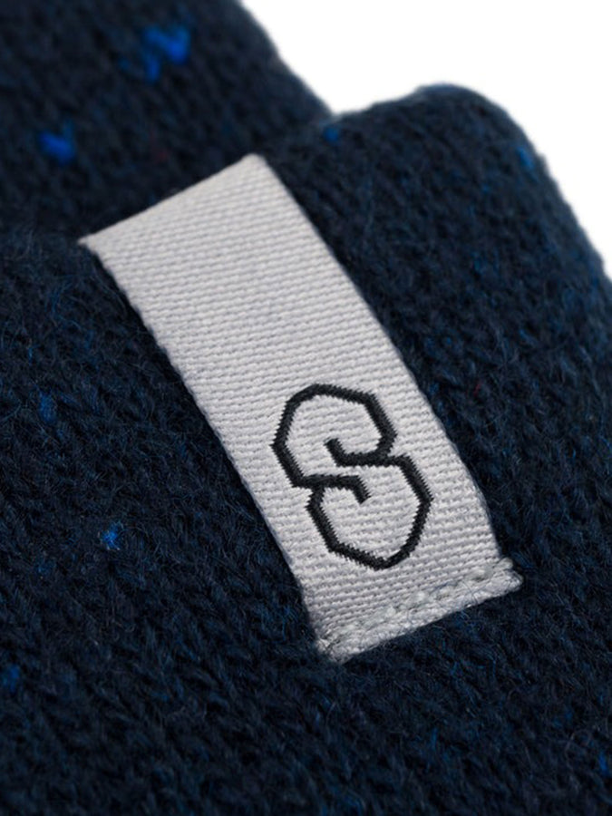 Souvenir Speckled Cuff Beanie | NAVY