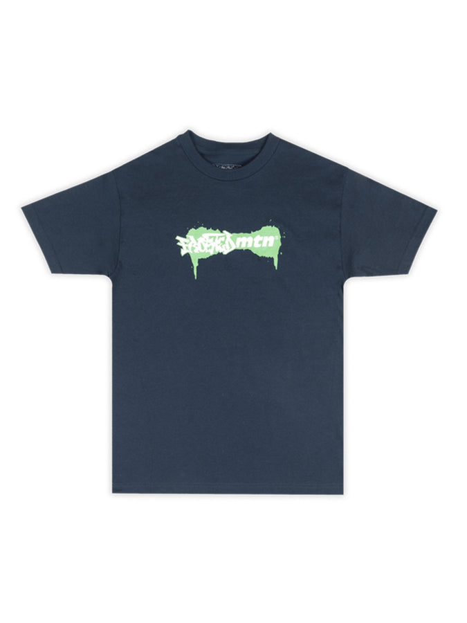 Frosted Splatter x Mtn T-Shirt Spring 2026 | NAVY