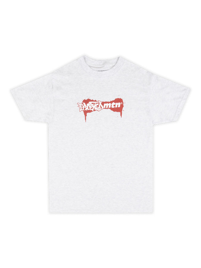Frosted Splatter x Mtn T-Shirt Spring 2026 | ASH GREY