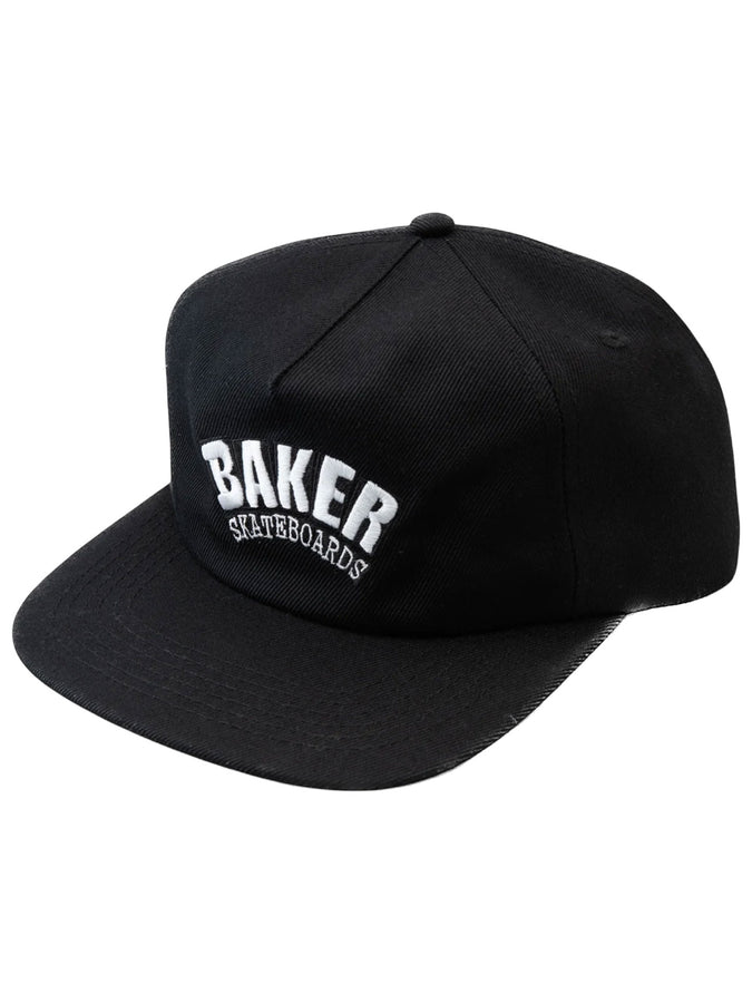 Baker Arch Logo Snapback Hat | BLACK