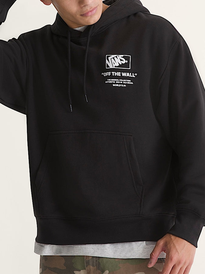 Vans Stacked Hi Hoodie Spring 2026 | BLACK/WHITE (Y28)