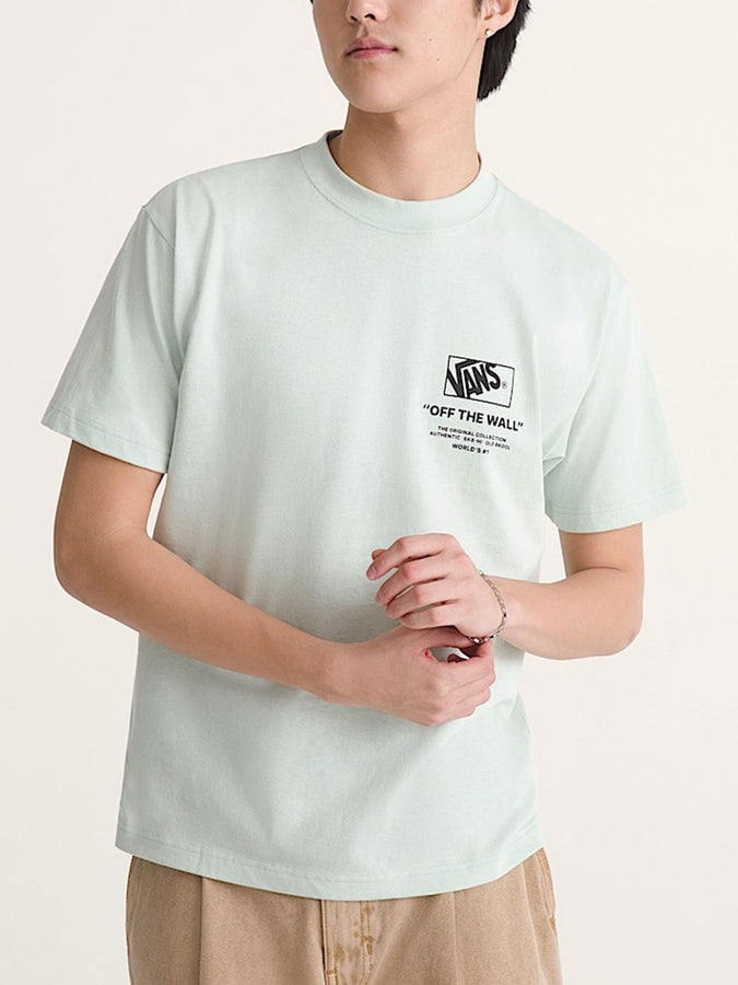 Vans Stacked Hi T-Shirt Fall 2026 | DUSTY MINT (GRT)
