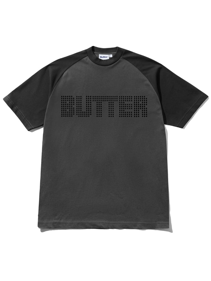 Butter Goods Stars Raglant T-Shirt Summer 2026 | BLACK