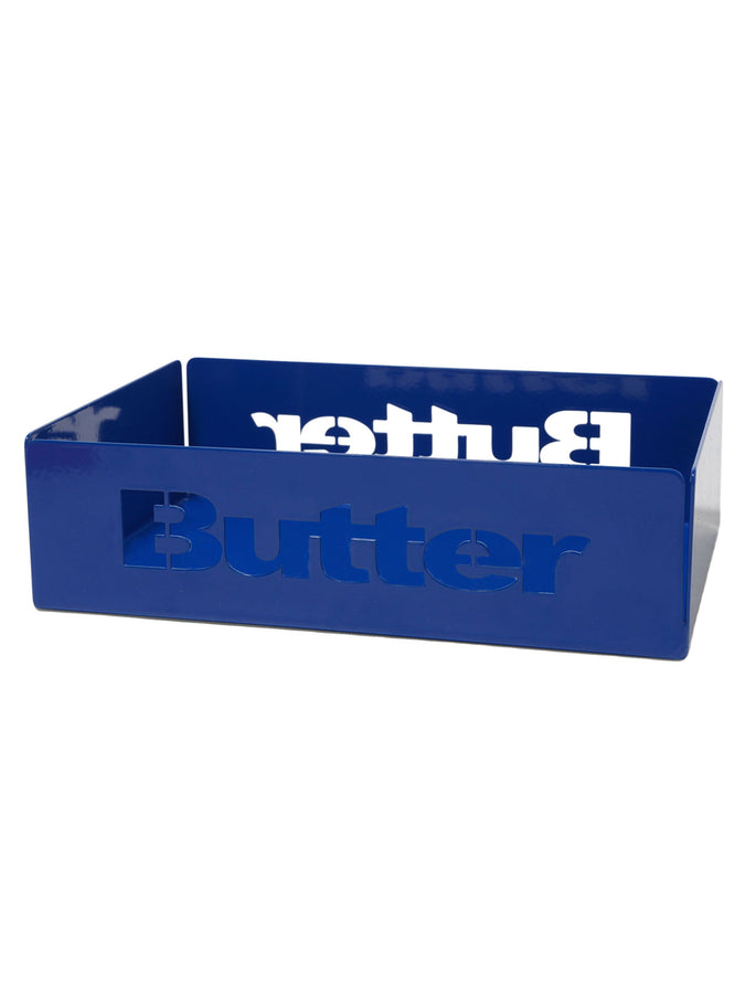 Butter Goods Stencil Logo Metal Tray | BLUE