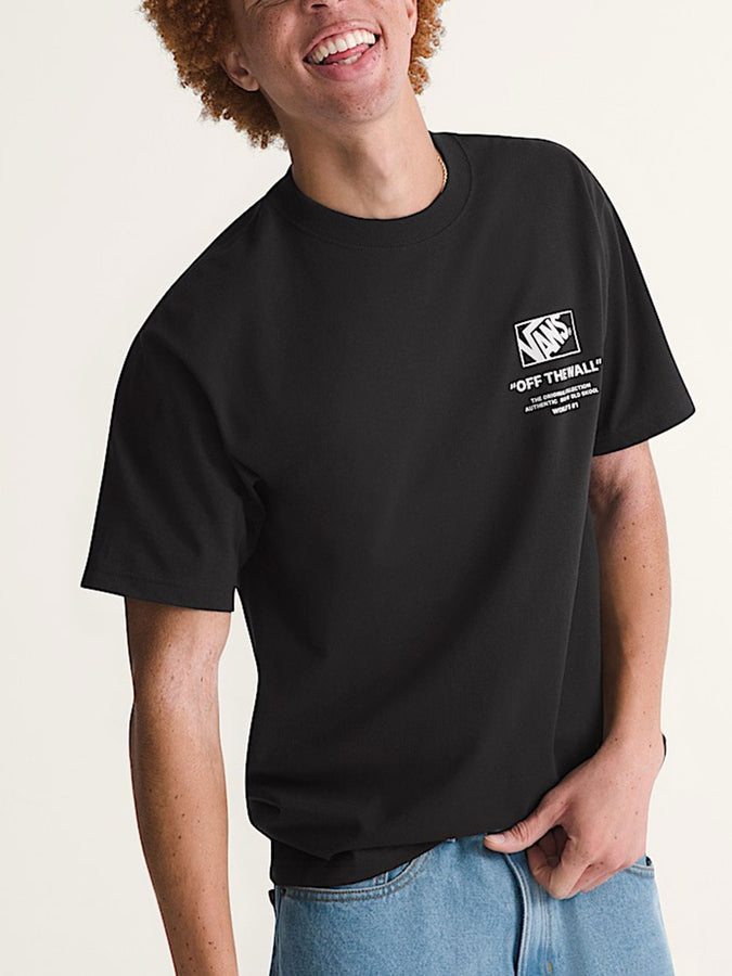 Vans Stacked Hi T-Shirt Spring 2026 | BLACK/WHITE (Y28)