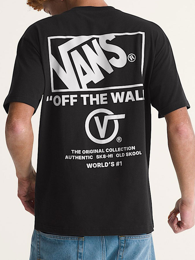 Vans Stacked Hi T-Shirt Spring 2026 | BLACK/WHITE (Y28)