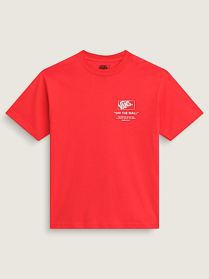 Vans Stacked Hi T-Shirt Spring 2026 | CRIMSON HAZE (FO9)