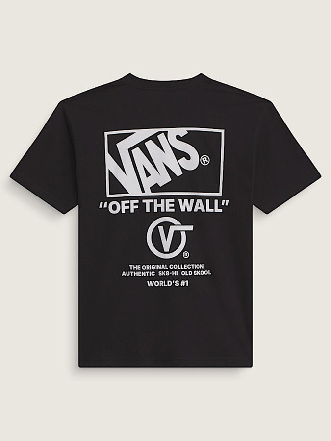 Vans Stacked Hi T-Shirt Fall 2026 | BLACK/WHITE (Y28)