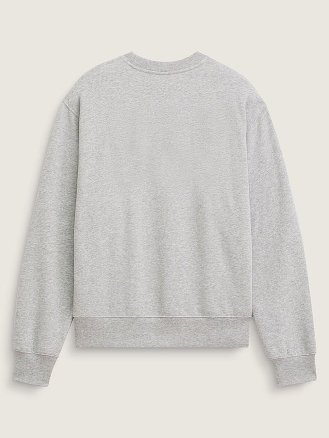 Vans Stretch Logo Crewneck Sweatshirt Spring 2026 | CEMENT HEATHER (02F)