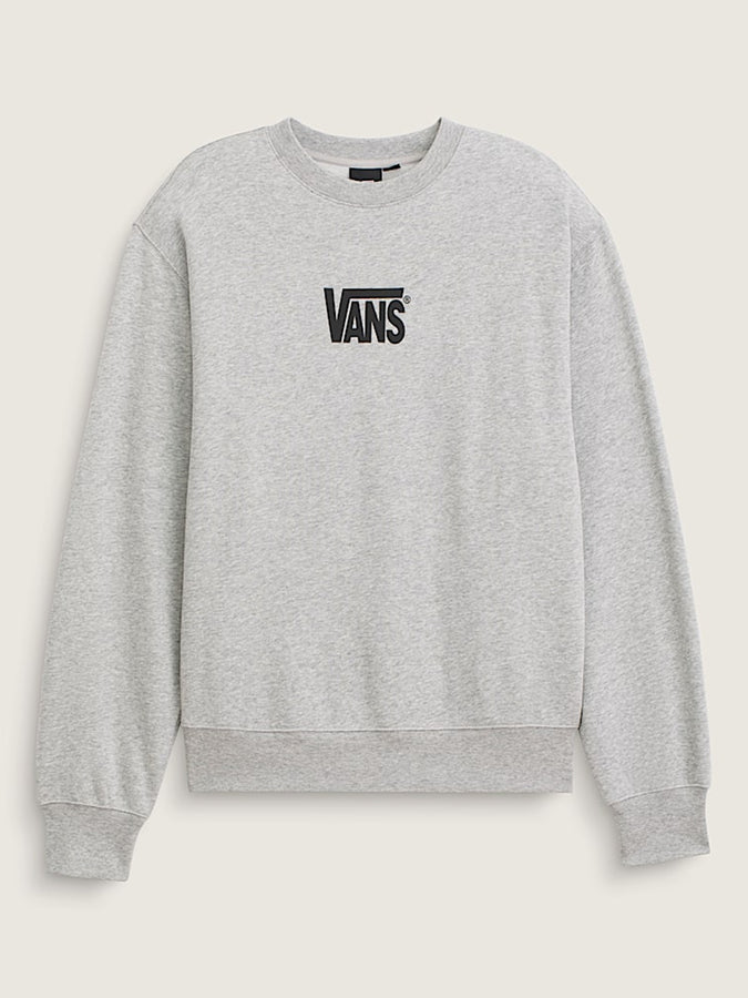 Vans Stretch Logo Crewneck Sweatshirt Spring 2026 | CEMENT HEATHER (02F)