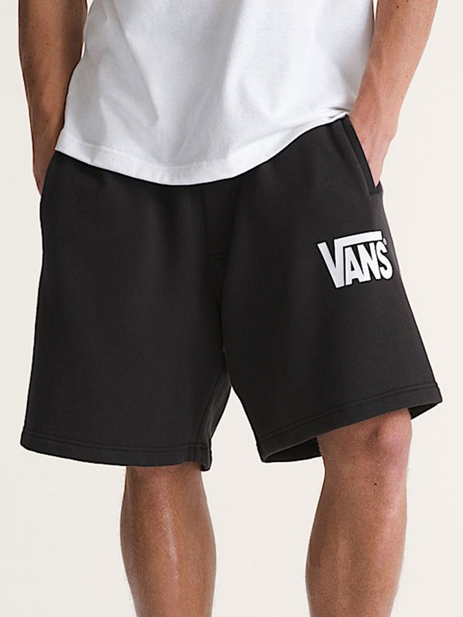 Vans Stretch Logo Fleece Shorts Spring 2026 | BLACK (BLK)