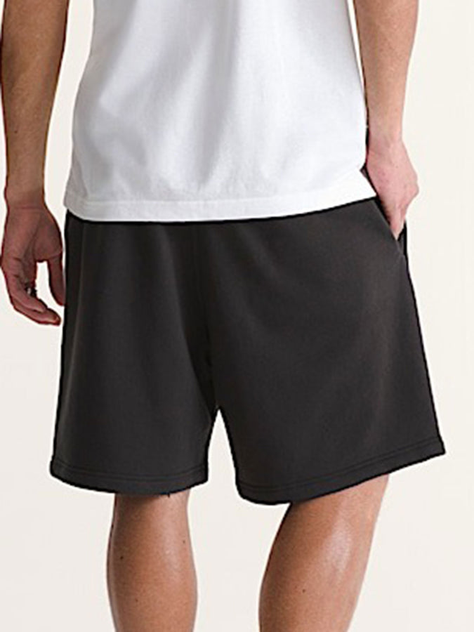Vans Stretch Logo Fleece Shorts Spring 2026 | BLACK (BLK)