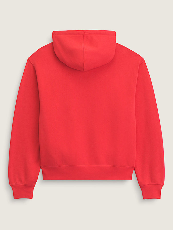 Vans Stretch Logo Hoodie Spring 2026 | CRIMSON HAZE (FO9)