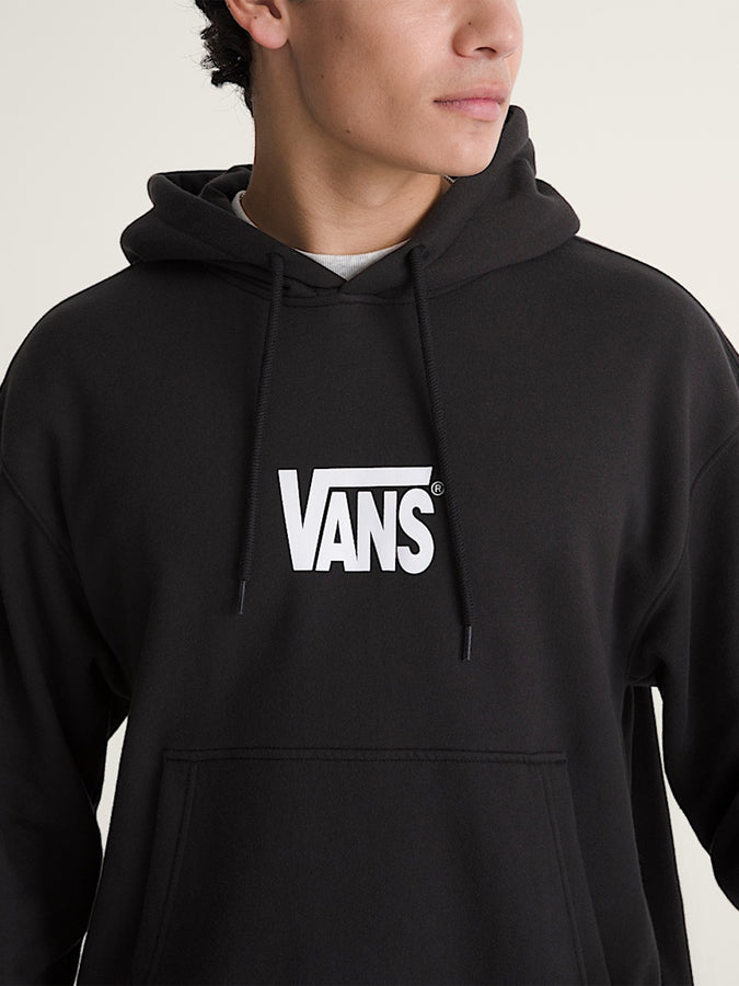 Vans Stretch Logo Hoodie Spring 2026 | BLACK/WHITE (Y28)