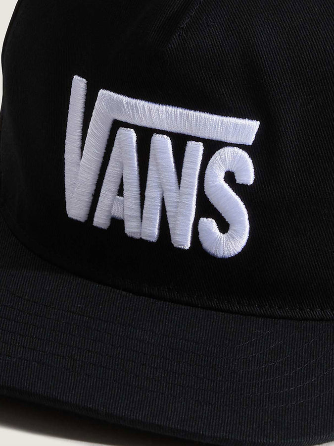 Vans Stretch Logo Snapback Hat | BLACK (BLK)