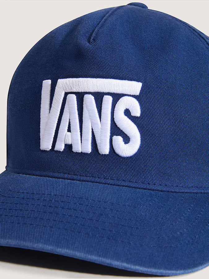 Vans Stretch Logo Snapback Hat | DEEP INDIGO (FOB)