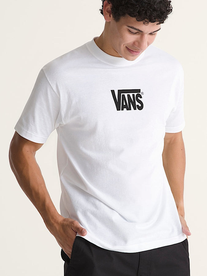 Vans Stretch Logo T-Shirt Fall 2026 | WHITE/BLACK (YB2)
