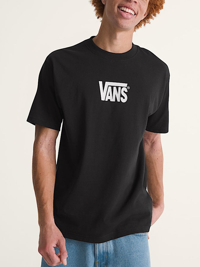 Vans Stretch Logo T-Shirt Fall 2026 | BLACK/WHITE (Y28)