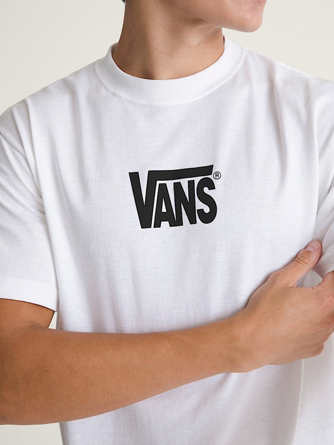 Vans Stretch Logo T-Shirt Fall 2026 | WHITE/BLACK (YB2)