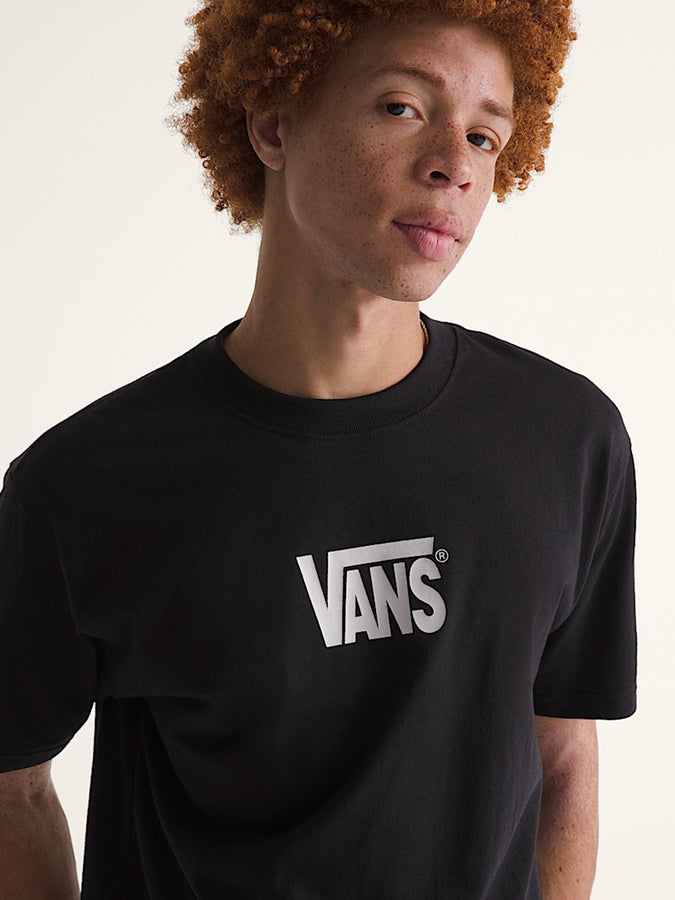 Vans Stretch Logo T-Shirt Fall 2026 | BLACK/WHITE (Y28)