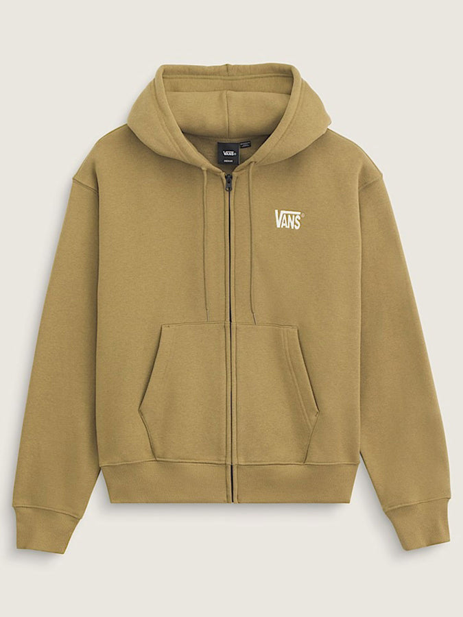 Vans Zip Stretch Logo Hoodie Fall 2026 | OLIVE BROWN (OVB)