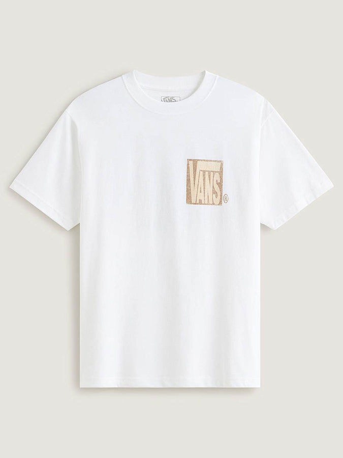 Vans Stretch Stack Crackle T-Shirt Spring 2026 | WHITE (WHT)

