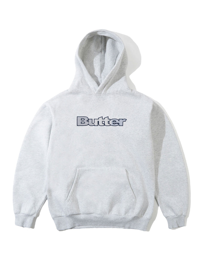 Butter Goods Stripe Logo Applique Hoodie Summer 2026 | ASH