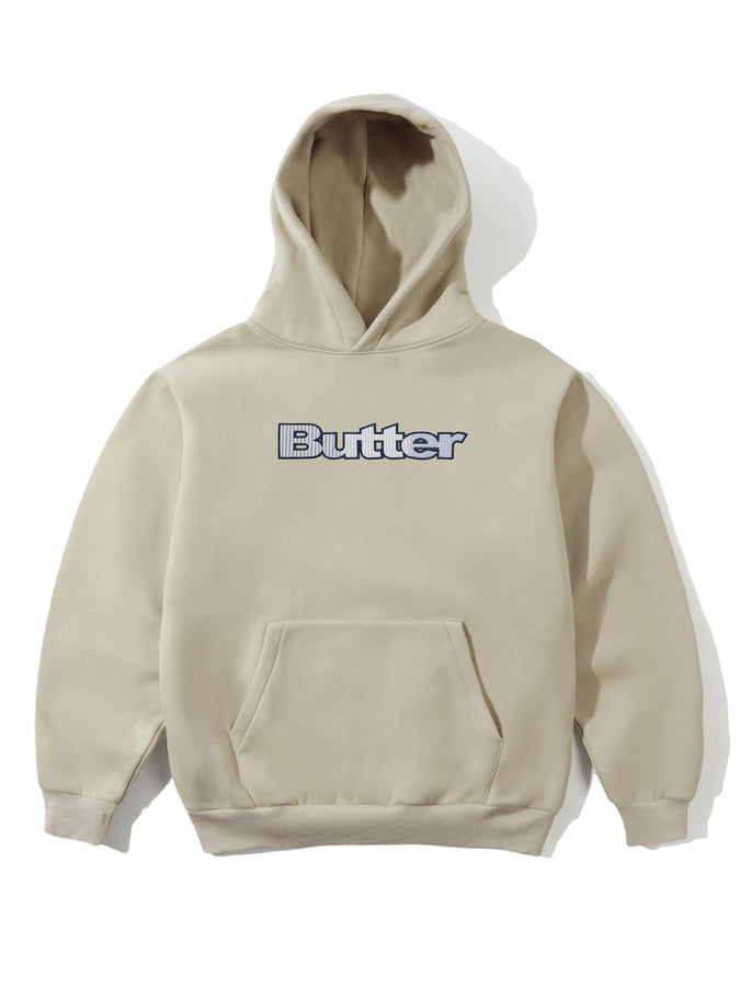 Butter Goods Stripe Logo Applique Hoodie Summer 2026 | OAT
