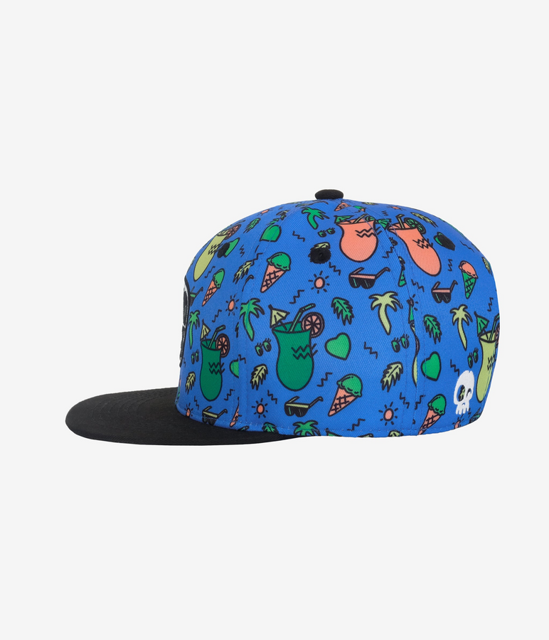 Headster Summer Crush Snapback Hat | SALTY BLUE