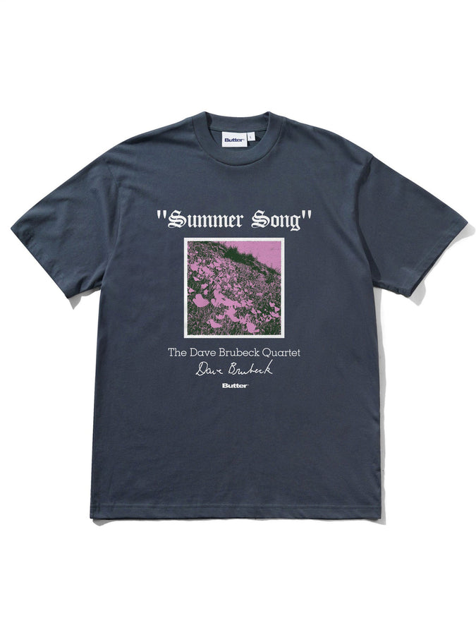 Butter Goods Summer Song T-Shirt Spring 2026 | STEEL