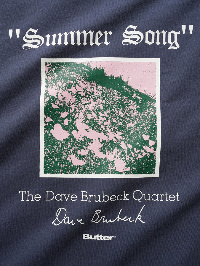 Butter Goods Summer Song T-Shirt Spring 2026 | STEEL