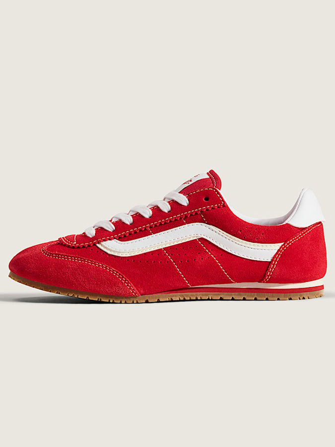 Vans Super Lowpro Racing Red Shoes Fall 2025 | RACING RED (IZQ)